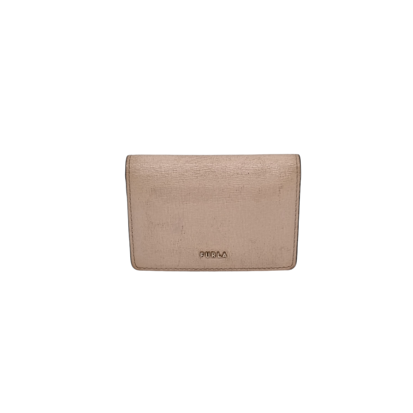 Furla Babylon Card Case Beige Size 11x8