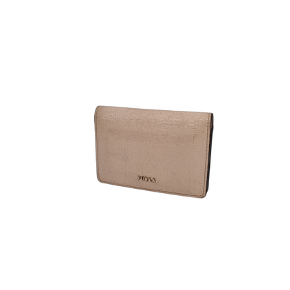 Furla Babylon Card Case Beige Size 11x8