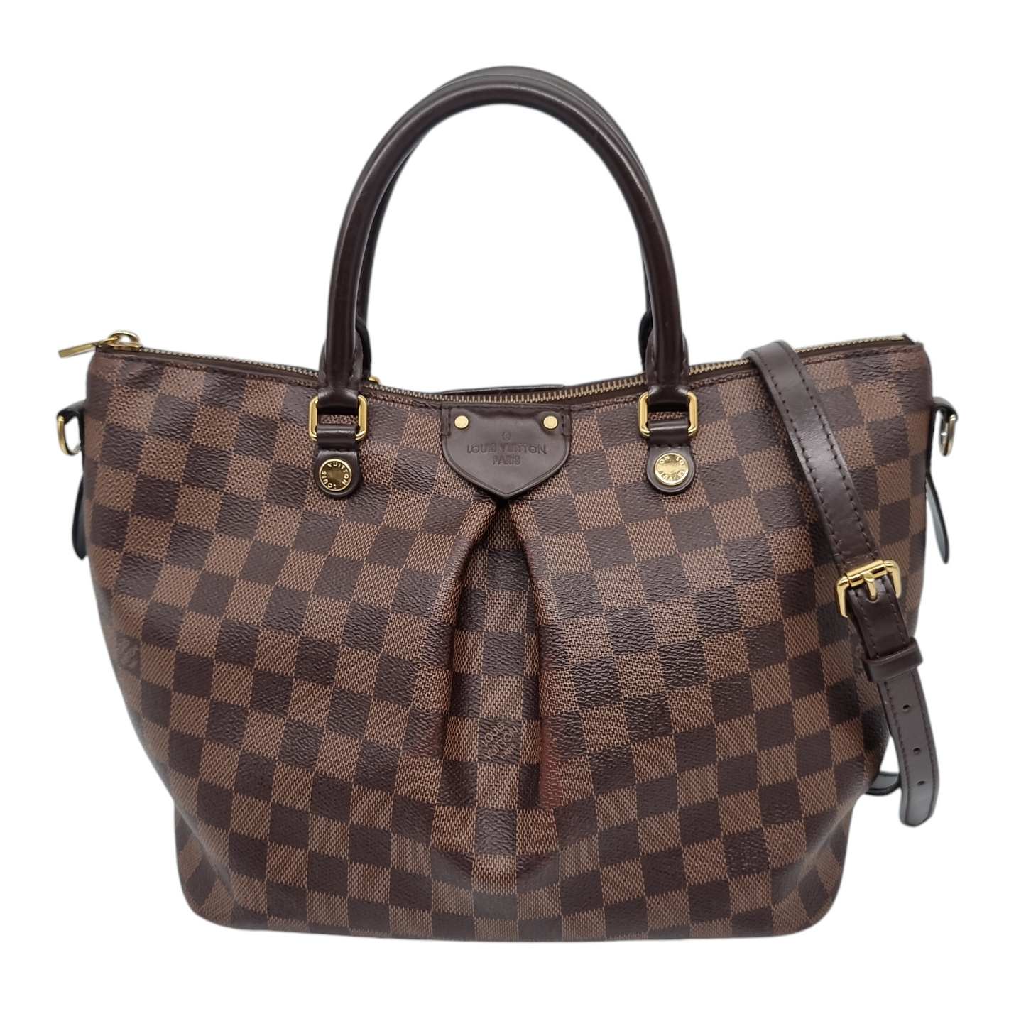 Louis Vuitton Siena MM Damier Ebene 2019 Size 28x14x24