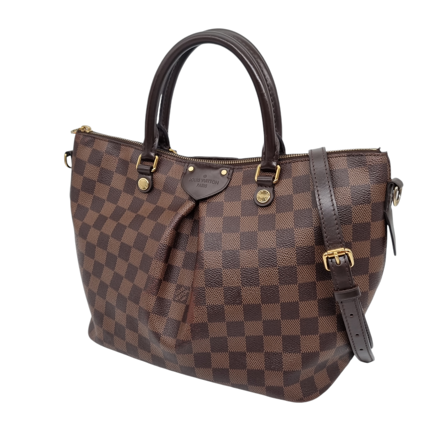 Louis Vuitton Siena MM Damier Ebene 2019 Size 28x14x24