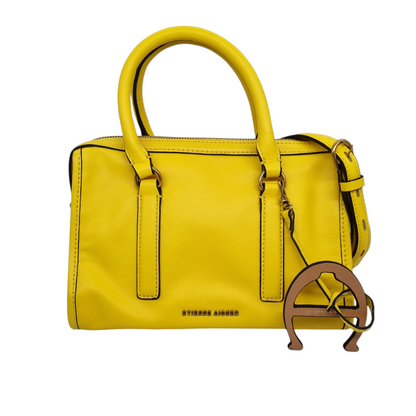 Aigner Etienne Crossbody Bag Yellow Size 24x12x17