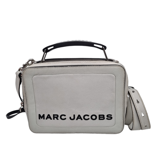 Marc Jacobs The Box Crossbody Bag Grey Size 23x8x17