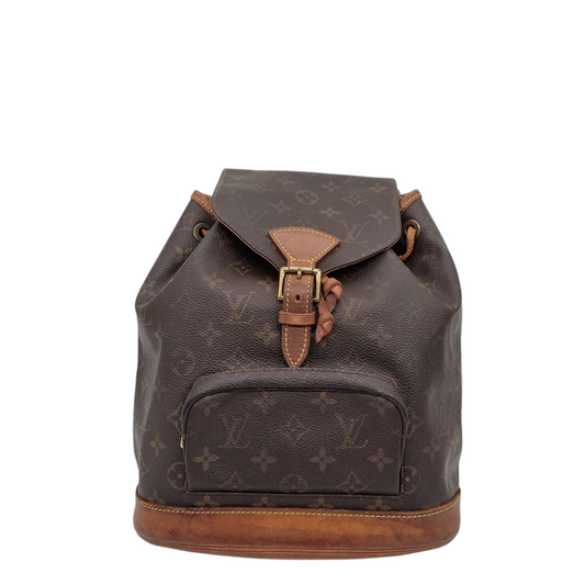 Louis Vuitton Montsouris MM Backpack Monogram 97 Size 24x12x26