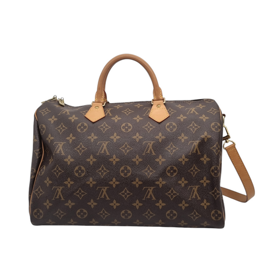 Louis Vuitton Speedy Bandou 35 Mono 2011 Size 35x17x27