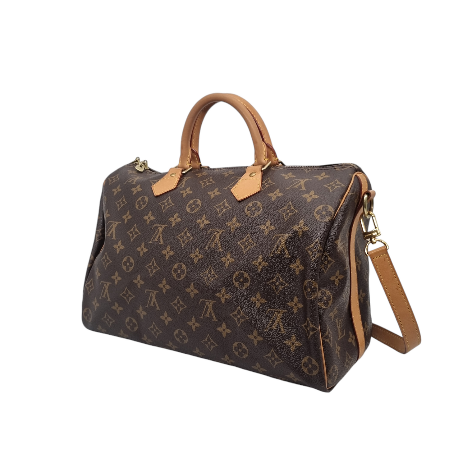 Louis Vuitton Speedy Bandou 35 Mono 2011 Size 35x17x27