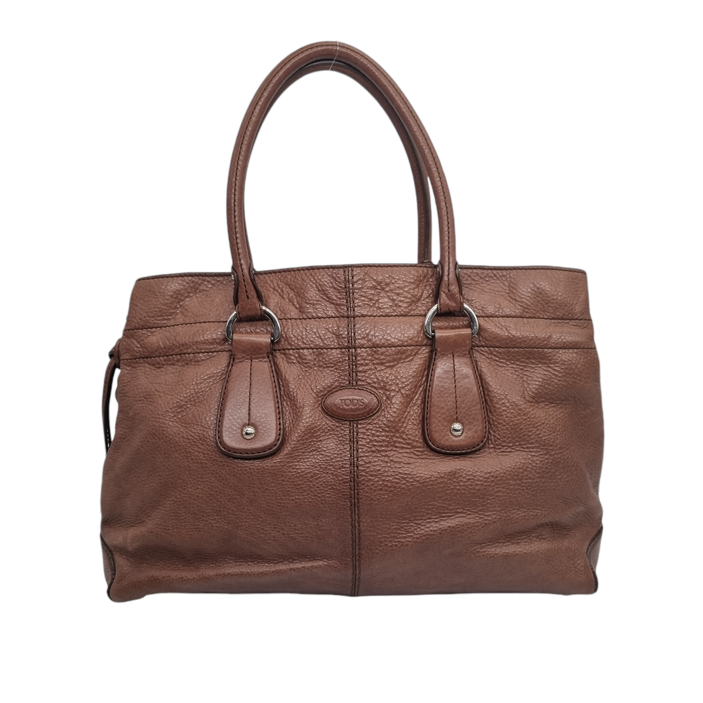 Tod's Shoulder Bag Large Brown Size 38x13x23