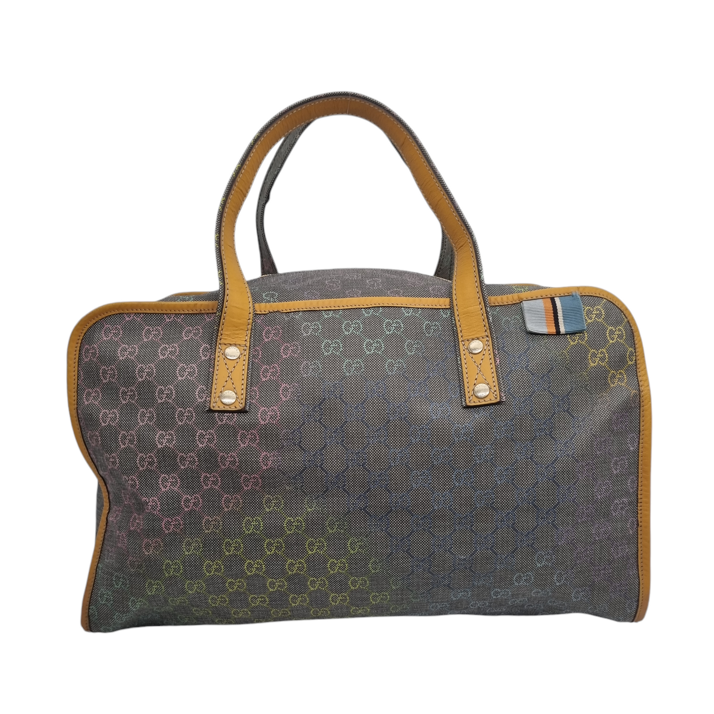 Gucci GG Plus Monogram Large Grey Multi Size 43x19x25