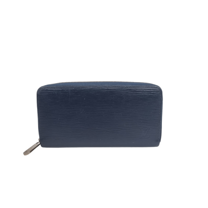 Louis Vuitton Epi Long Wallet Navy 2014 Size 20x11