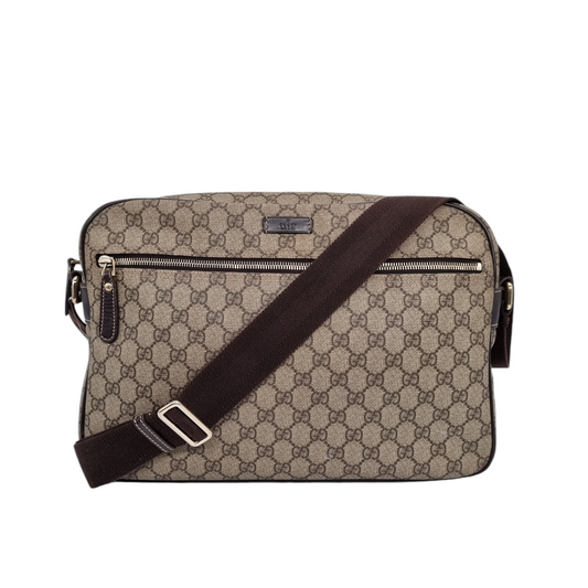 Gucci Messenger Bag Brown Size 35x11x25