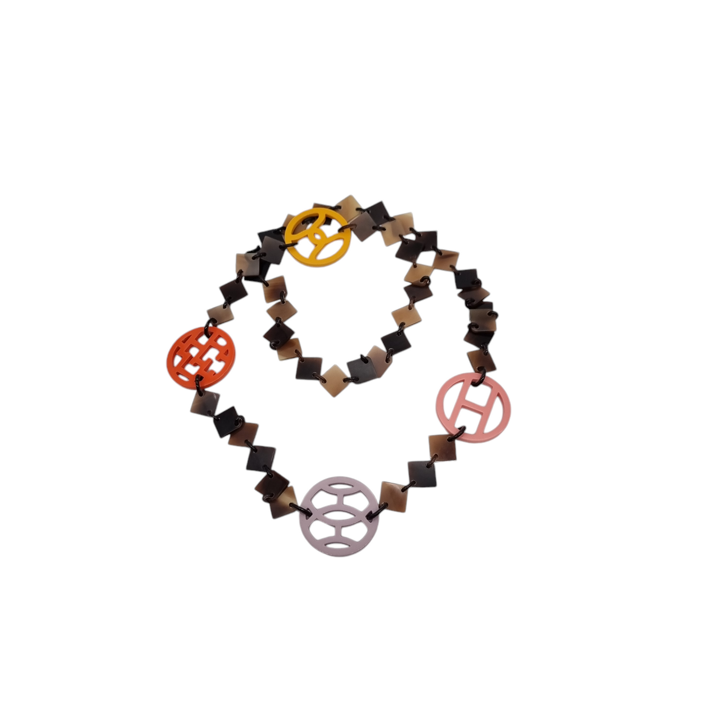 Hermes Deva Necklace Multicolor