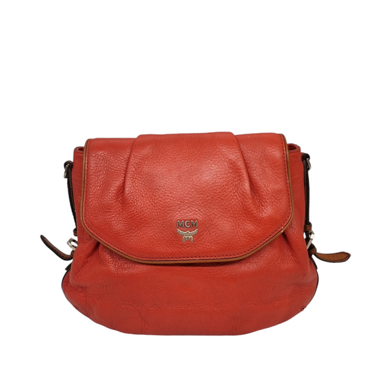 MCM Crossbody Bag Coral Size 29x26