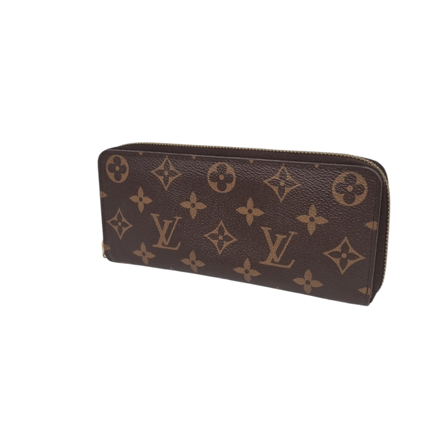 Louis Vuitton Monogram Zip Long Wallet CHIP Size 19x9