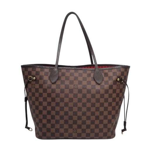 Louis Vuitton Neverfull MM Damier Ebene 2019 Size 31x16x28