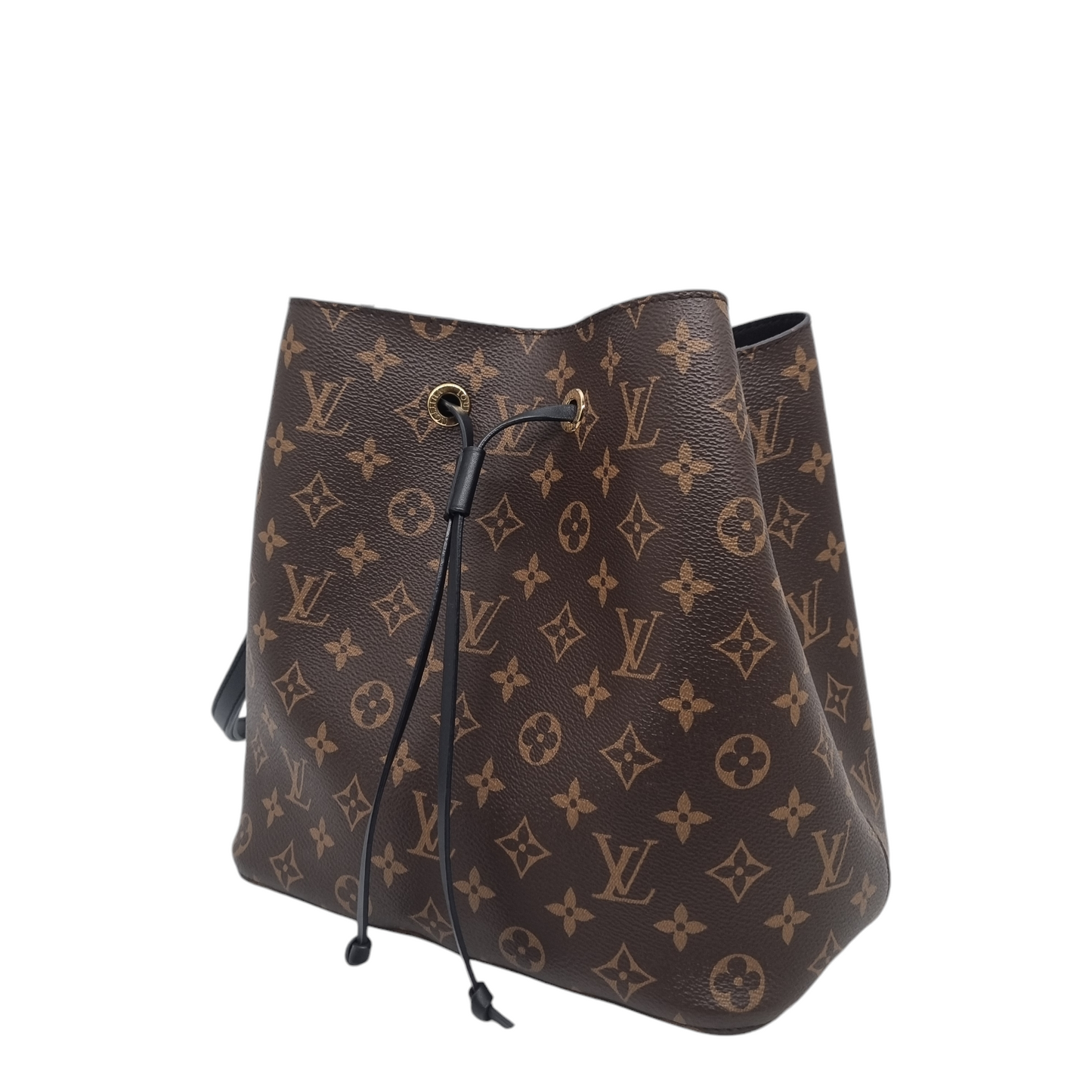 Louis Vuitton Neo Noe Monogram Black 2019 Size 26x17x25