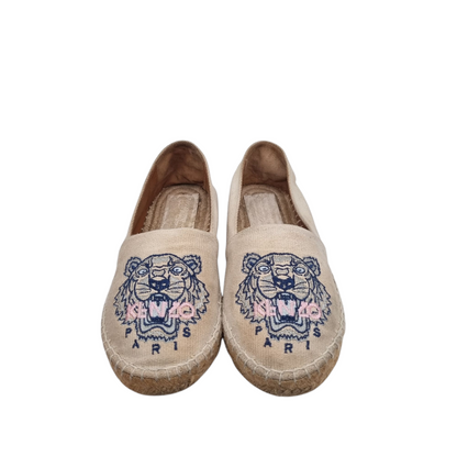 Kenzo Espadrilles Beige Size 36/22