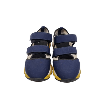 Marni Sneakers Gommus Black Blue Insole 25