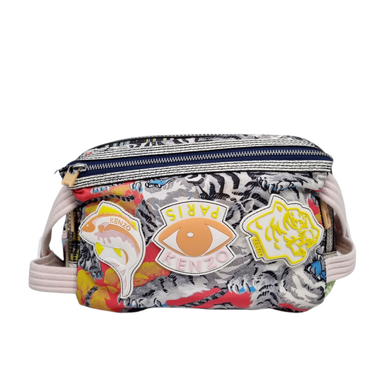 Kenzo Bumbang Nylon Multicolor Size 27x7x17