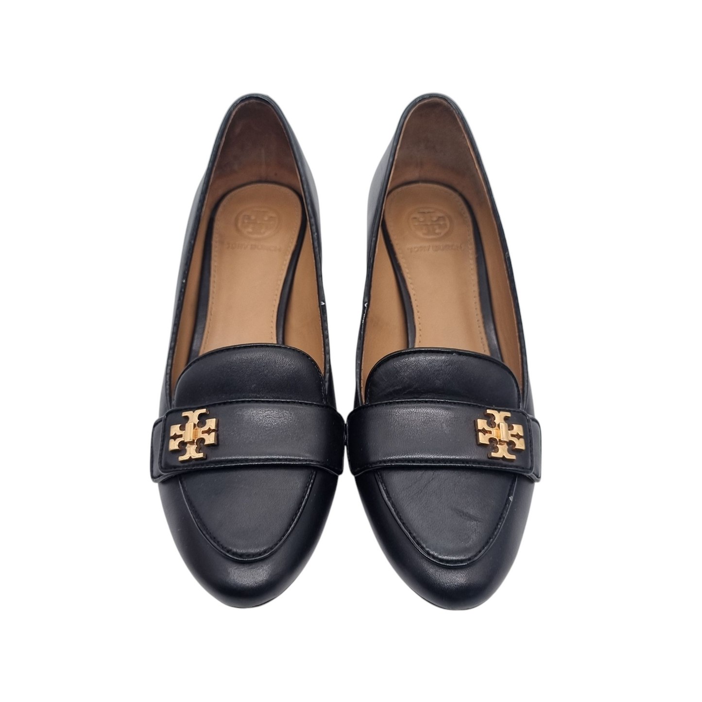 Tory Burch Kira 65mm Leather Pump Black Size 5/22,5