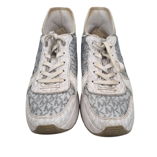 Micahel Kors Snekers Metallic Logo Size 8M/29CM