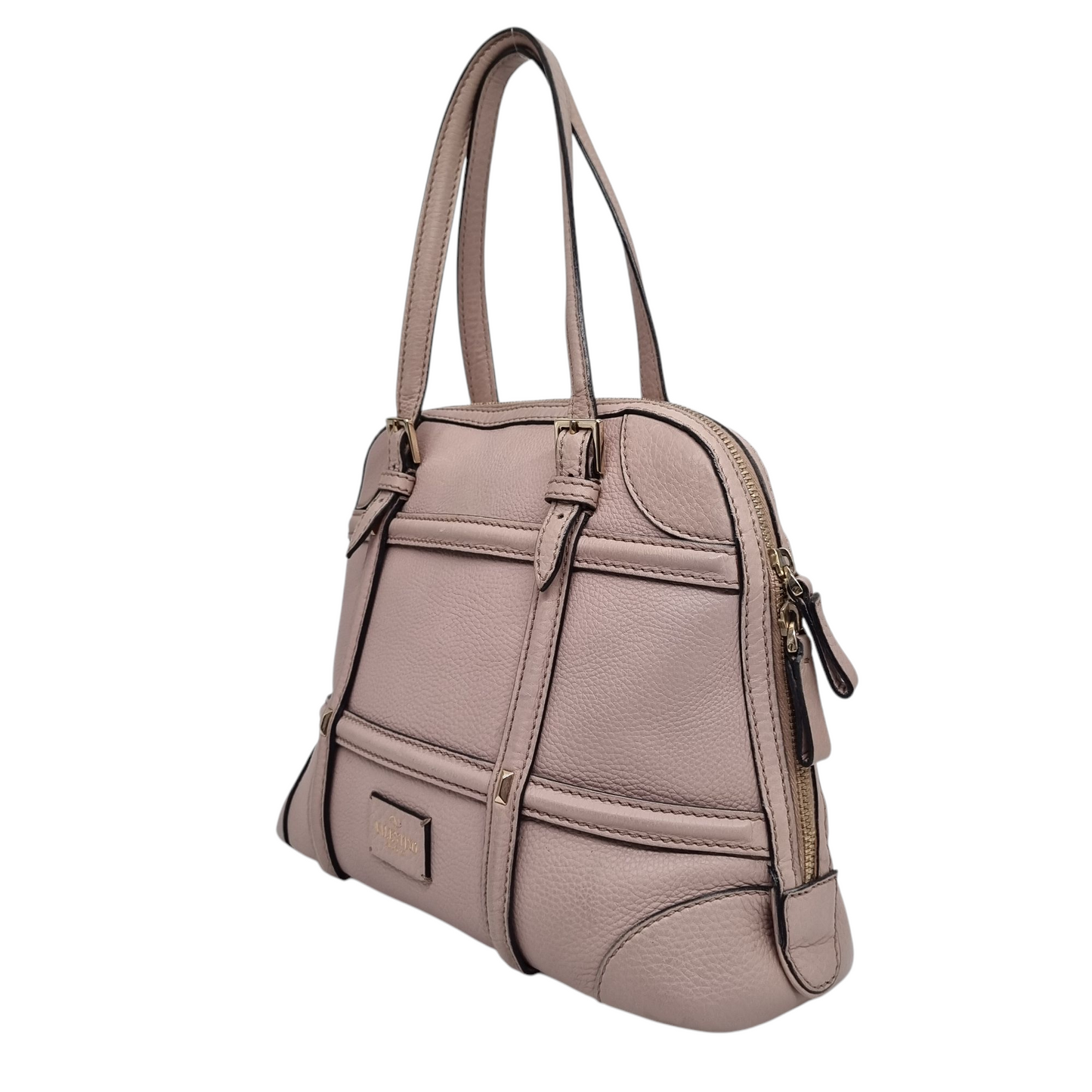 Valentino Shoulder Bag Beige Size 30x12x24