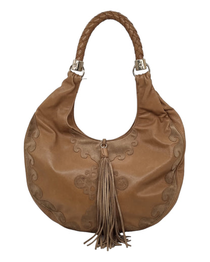 Yves Saint Laurent Borsa Brown Hobo Bag Size 30x7x23