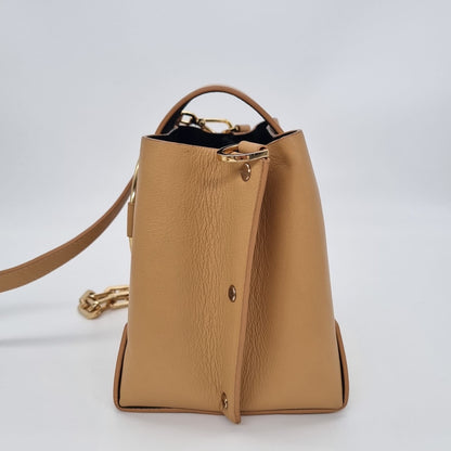 Yuzefi Small Delila Bianco Caramel Size 18x14x17