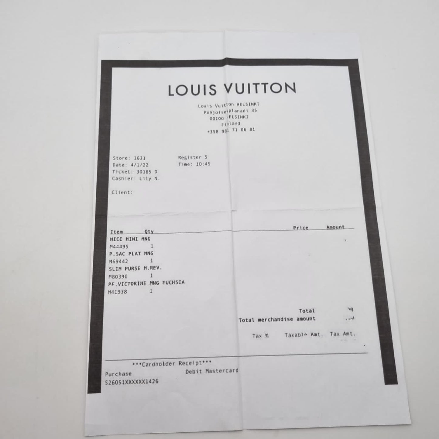 Louis Vuitton Slim Purse Wallet Mono Reverse 2022 CHIP Size 20x11