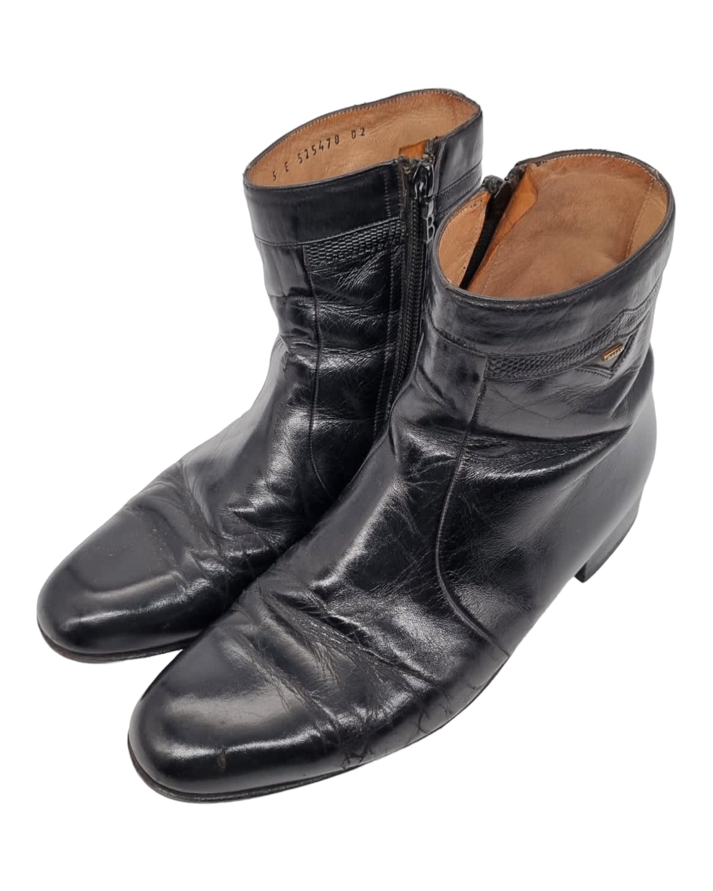 Bally Leather Boots Black Size 5E/25