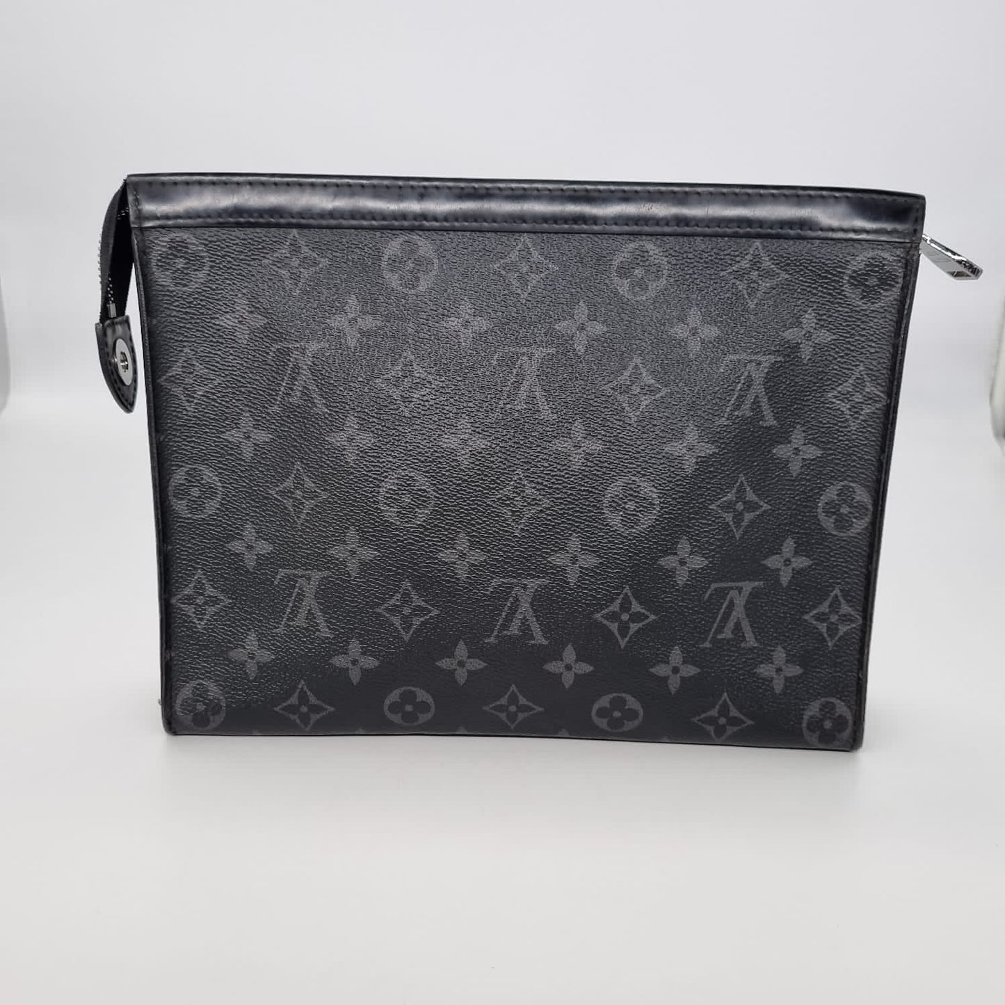 Louis Vuitton Voyage Pochette Monogram Black 2017 SIze 26x6x20