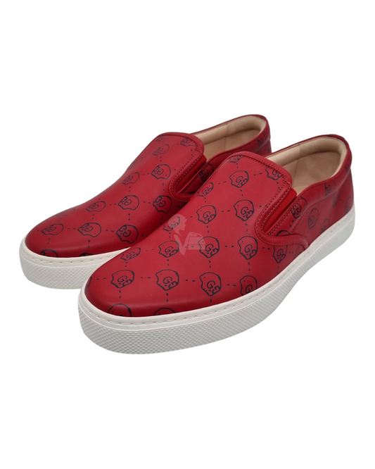 Gucci Ghost Slip On Red Size 7/27 NEW