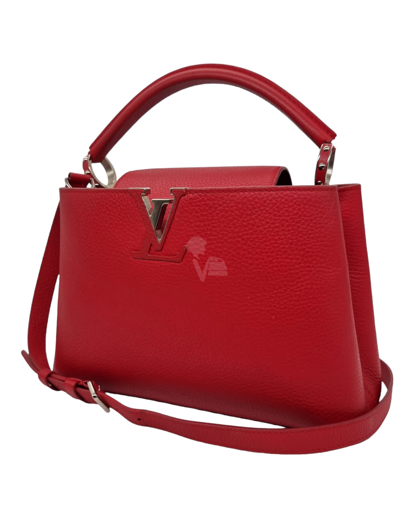 Louis Vuitton Cappucine MM Red Size 31x11x20