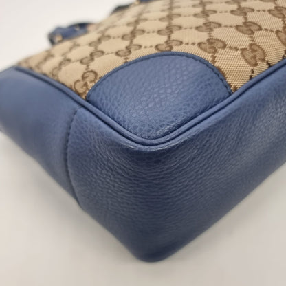 Gucci Bree GG Brown Blue Size 28x20