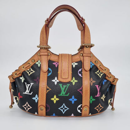 Louis Vuitton Theda Monogram PM Multicolor 2004 Size 21x7x14