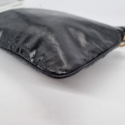 Marc Jacob Black Leather Clutch size 24x16