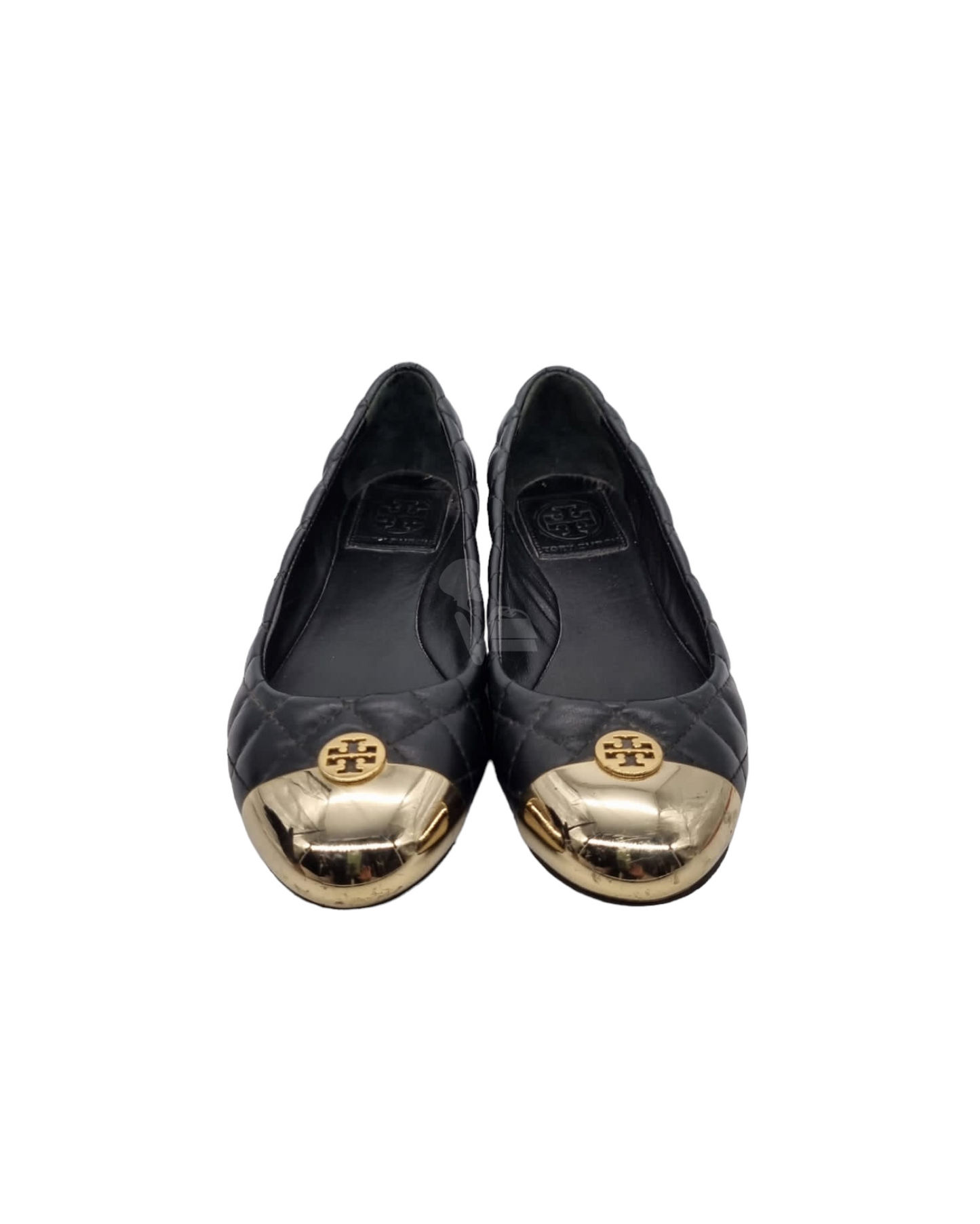 Tory Burch Kaitlin Ballet Vintage Mestico Black Size 5 (36)/21,5