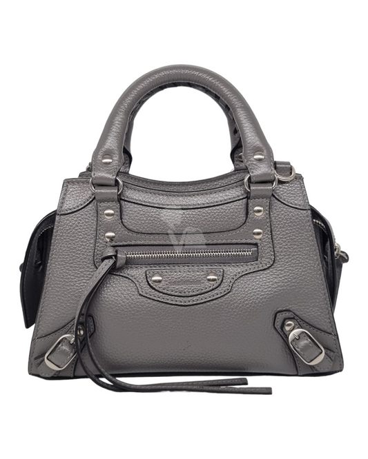 Balenciaga Neo Classic Grey SHW #R 2022 Size 22x8x15