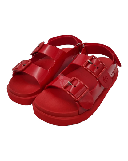 Gucci Isla Flat Sandals Red Size 37/24