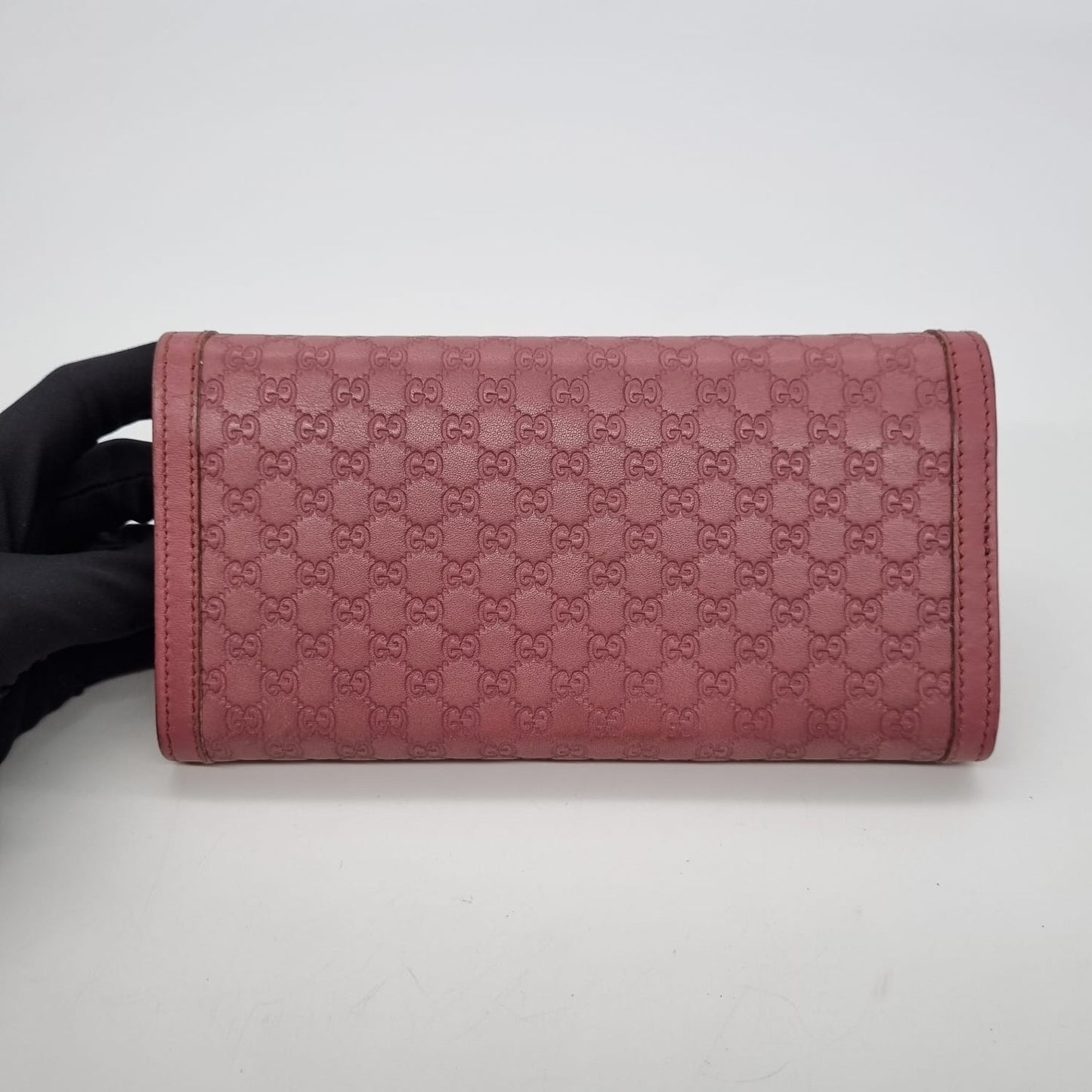 Gucci Guccsima Leather Sukey Continental Wallet 2013 19x9