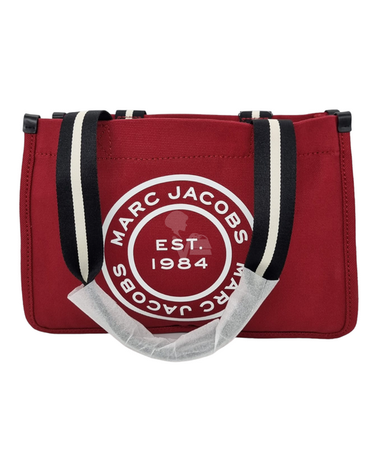 Marc Jacobs Est 1984 Tote Bag Canvas Savvy Red Size 39x13x27