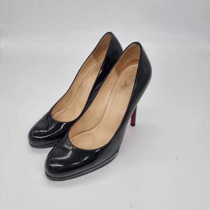 Christian Louboutin Heels Black Patent Size 37/24