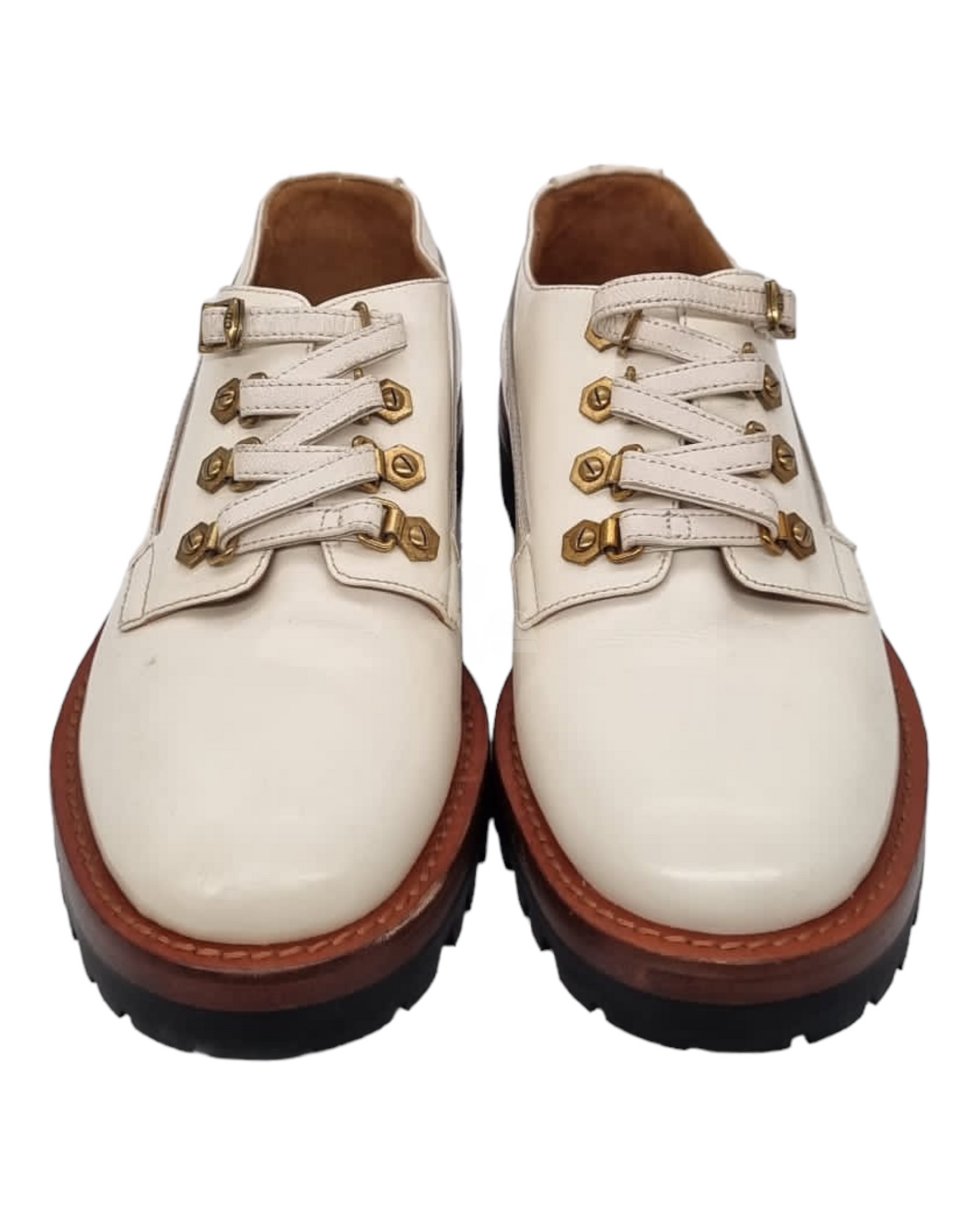 Dior Derby Shoes White Ivory Size 36/23,5