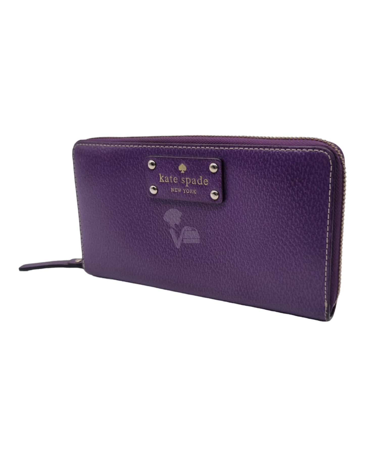 Kate Spade Long Zip Wallet Purple Size 20x11