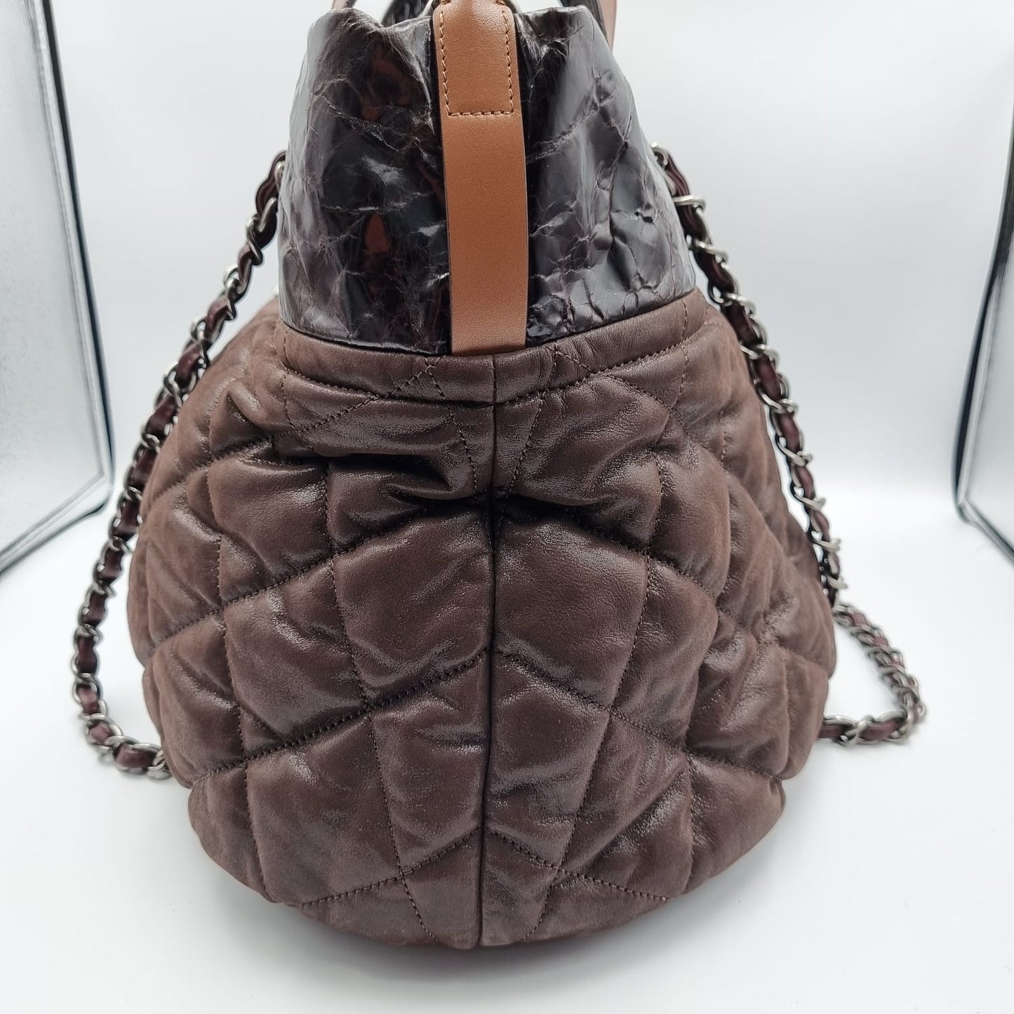 Chanel In The Mix Brown Leather Size 43x19x29 #13