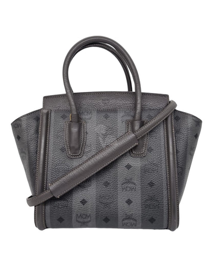 MCM Kathy Visetos Grey Size 31x24x15