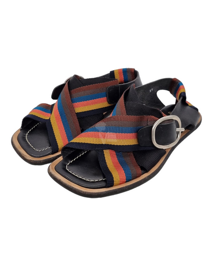 Paul Smith Arrow Var Colvar Sandal Black Mixcolor Size 37/24,5