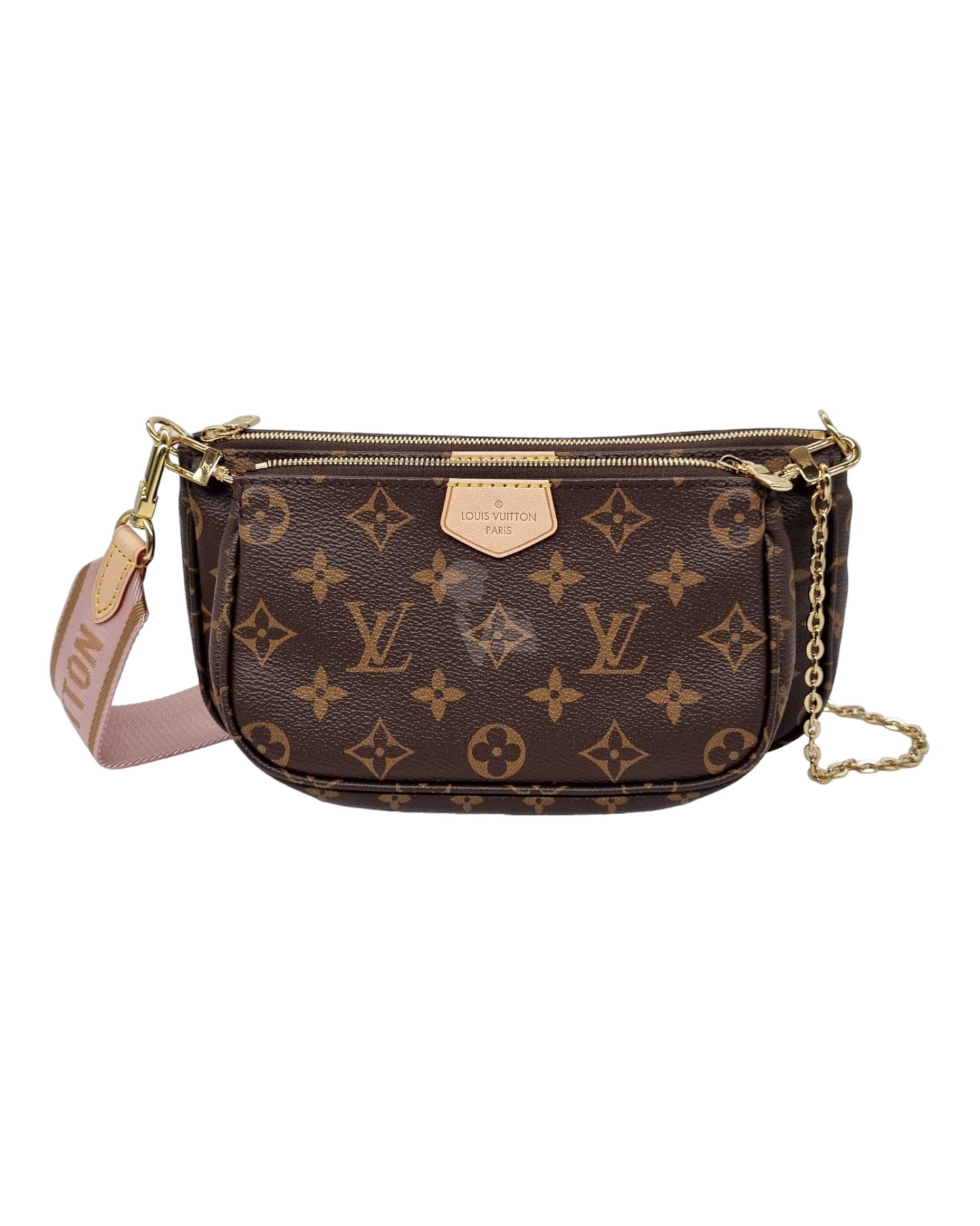 Louis Vuitton Pochette Monogram Rose Clair 2023 CHIP BNIB Size 24x4x14