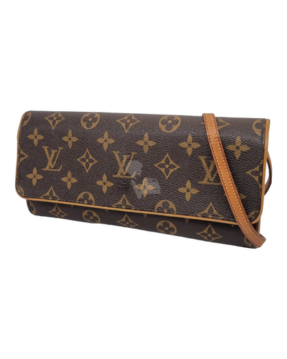 Louis Vuitton Pochette Monogram Twin GM 2001 Size 24x13