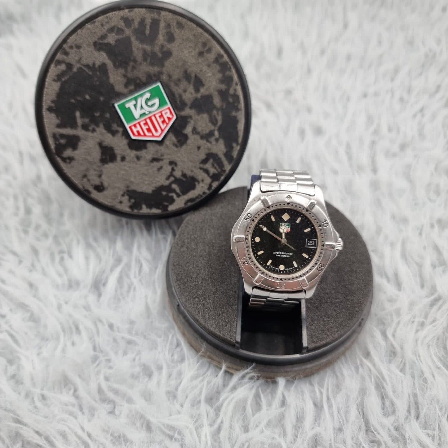 Tag Heuer Watch Silver Professional 40mm