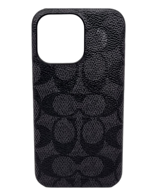 Coach Signature Phone Case 13 Pro Black