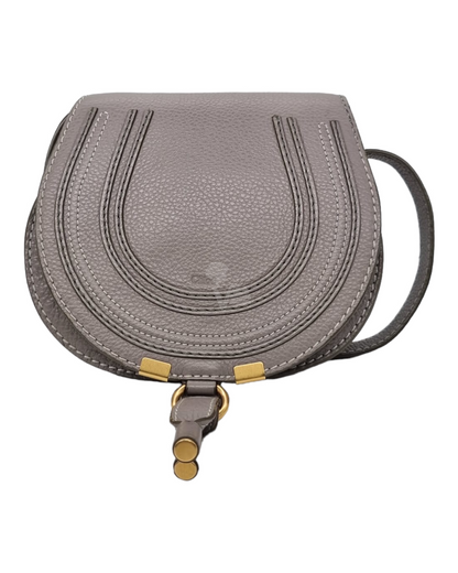 Chloe Marcie Small Crossbody Bag Grey Size 18x8x17 PS.137